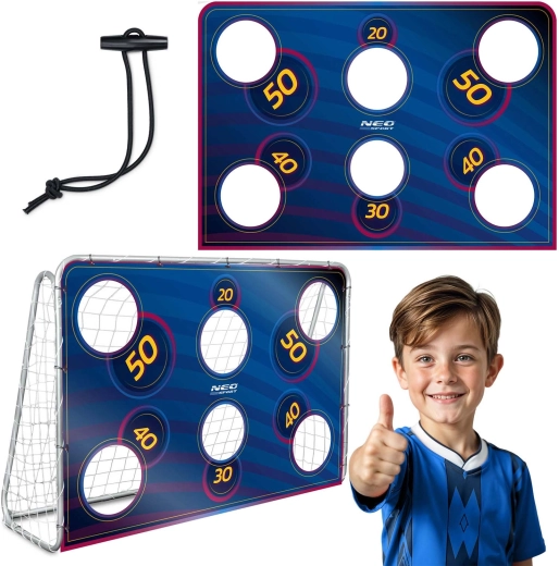 Neo-Sport target sheet for football goal 215 × 150 cm