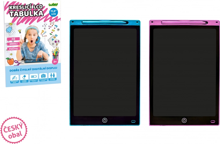 LCD piešimo planšetė 11,5" su spalvotu rašymu