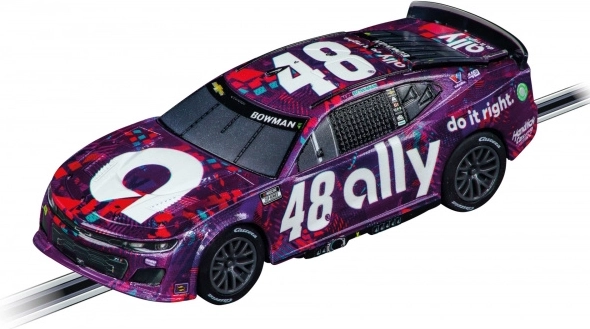 Slot car for GO!!! track NASCAR Camaro NextGen ZL1 Hendrick Motorsport Alex Bowman No. 48 1:43