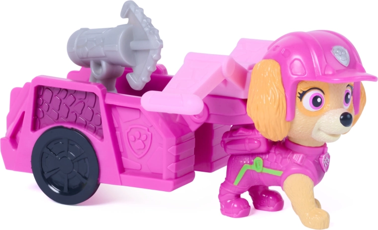 Attachable rescue cart with dinosaur details