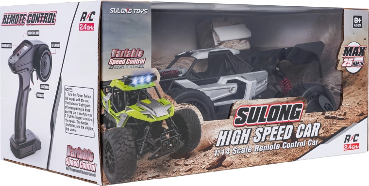 R/C visureigis 1:14 ARROW, pilkas