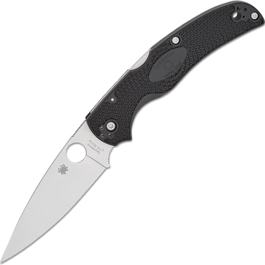 Kišeninis peilis SPYDERCO Native Chief Lightweight, juodas, satin