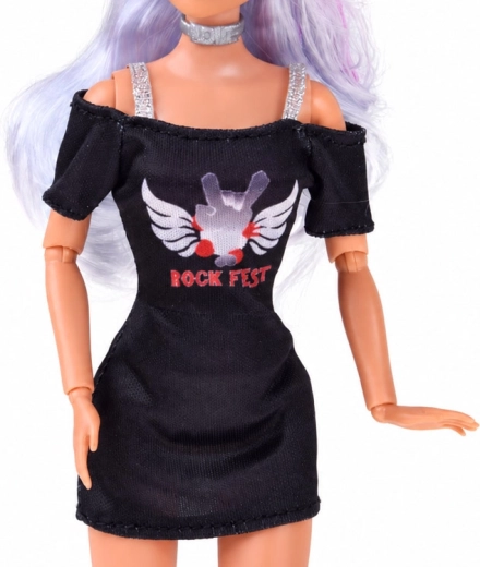 Striking punk rock outfit