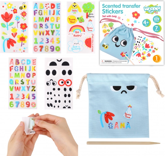 Woopie Art&Fun - Creative Set with Magic Bag and Decorative Stickers