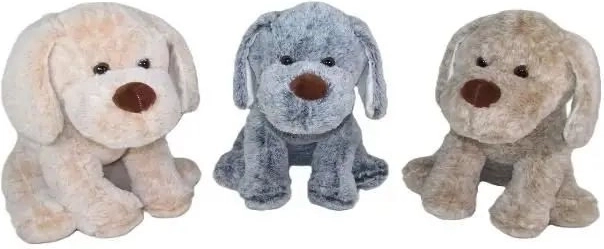 Pliušinis šuo, 30 cm, trijų spalvų – 1 vnt.
