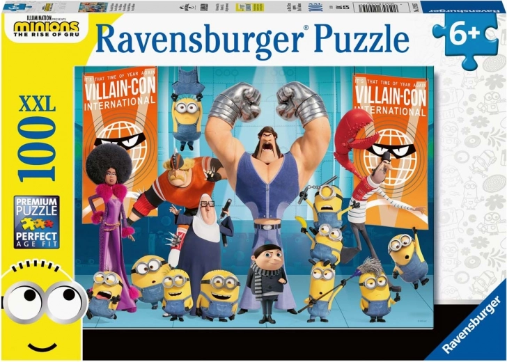 Ravensburger dėlionė „Minionai 2: Gruvo sukilimas“ (100 detalių)