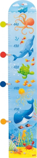 Goki wooden growth chart sea