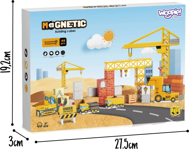 Practical packaging and a large 49-piece set