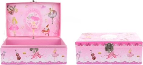 Muzikinė papuošalų dėžutė su balerina