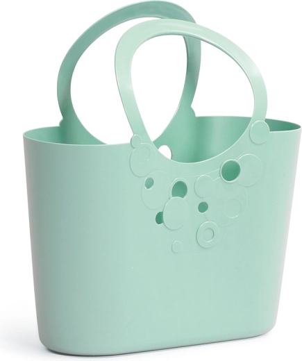Plastikinis krepšys LILY 6,4 l, šalavijų spalvos