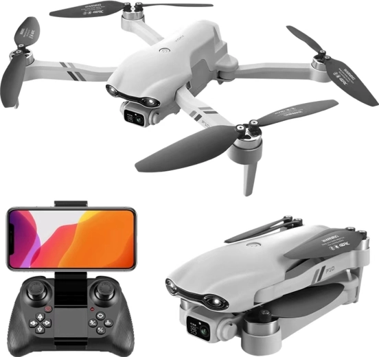 Dronas 4DRC F10 su FPV Wi‑Fi kamera ir LED apšvietimu