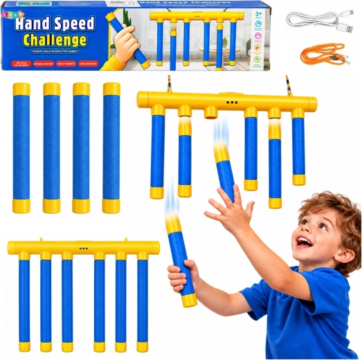 Skill Game Falling Sticks Hand Speed Challenge