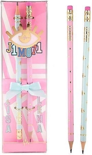 Depesche Lisa pencil set with erasers (2 pcs)