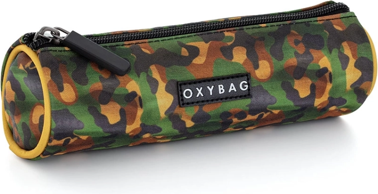 Round school pencil case OXY Scooler Camo