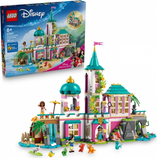 LEGO® | Disney 43267 Princesių pilis ir karališkieji augintiniai