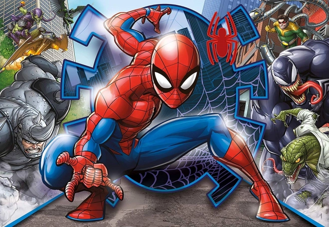 Dėlionė 104 dalių Super Kolor - Spider-Man