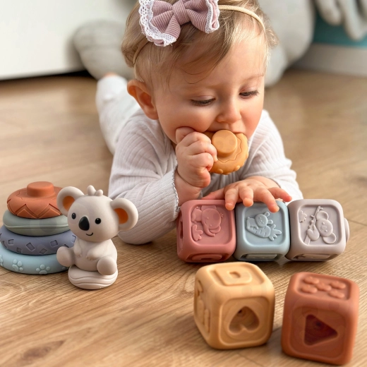 Teether and bath toy
