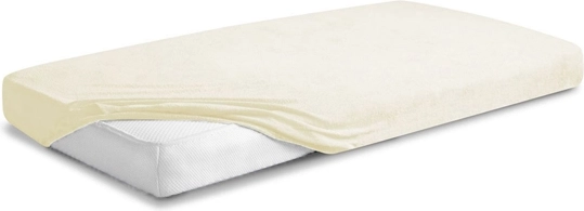 Babymatex premium terry fitted sheet ecru 70 × 140 cm