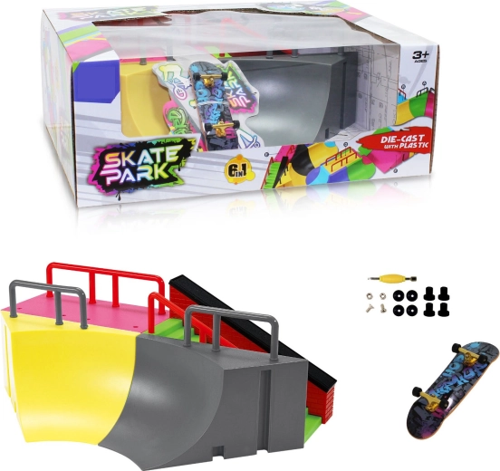 Sparkys modulinis 6-in-1 pirštų riedlentės skateparkas