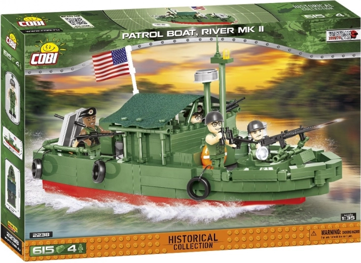 Construction Set Patrol Boat PBR River Mk II 1:35
