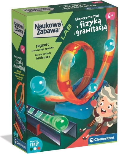 Fizika ir gravitacija CLEMENTONI – edukacinis rinkinys vaikams nuo 6 metų