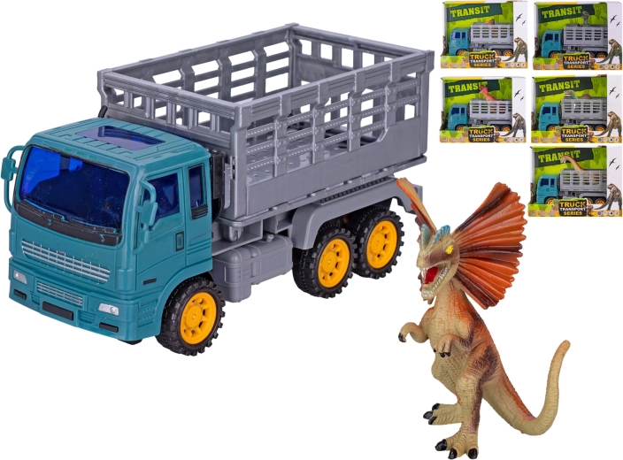 Inercinis sunkvežimis su dinozauro figūrėle
