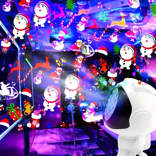 Kalėdinė projekcija su 16 motyvų