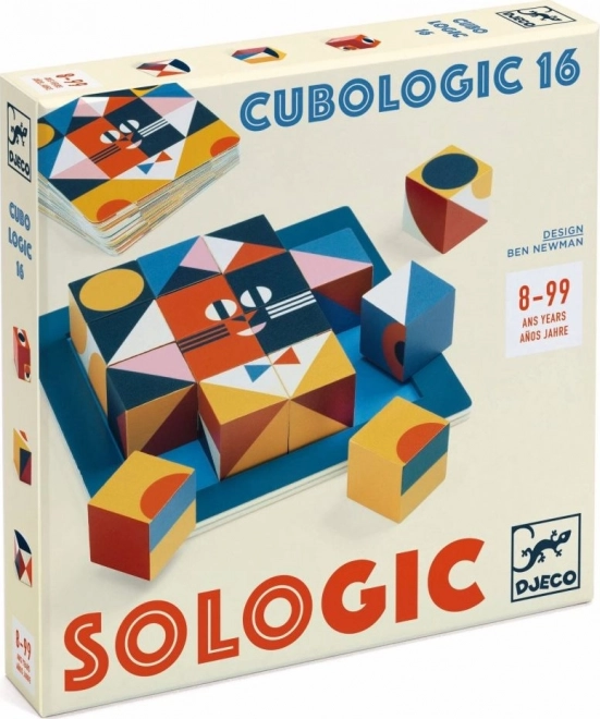 Logic Game Sologic – Cubologic 16 by DJECO