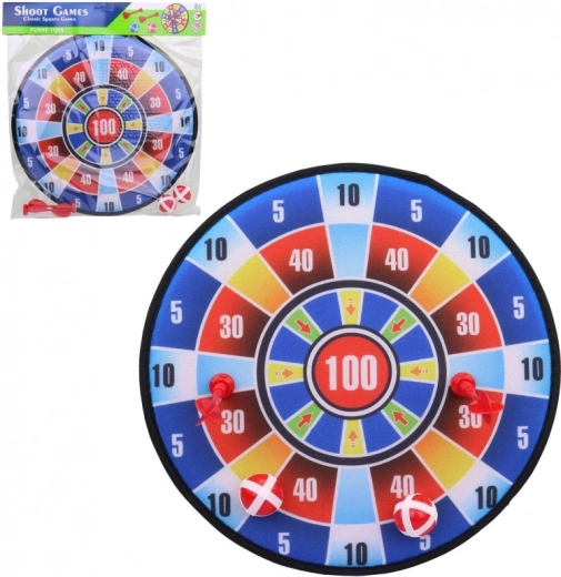Soft Target with Darts and Balls 36 cm
