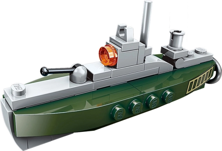 Qman Amphibious Panzer Submarine Mosasaur