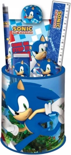 Septynių dalių rašymo rinkinys Sonic