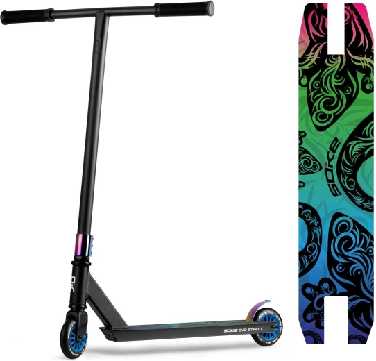 Freestyle paspirtukas Soke EVO street juodas