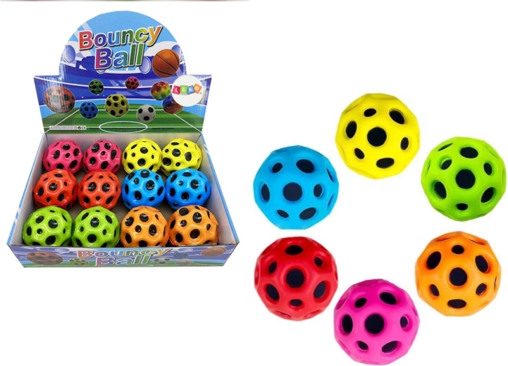 Light-up dimpled ball 6 cm
