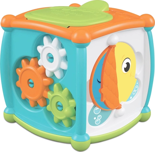Clementoni Baby Peekaboo kubas: išlendantys gyvūnėliai