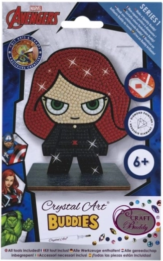 Crystal Art figūrėlė Black Widow