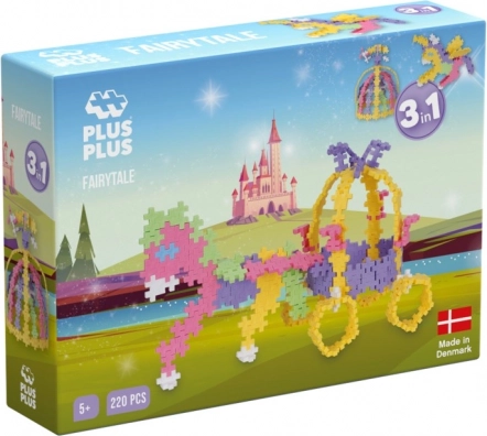PlusPlus Mini Pastel 3v1 konstruktoriaus kaladėlės, 220 vnt.
