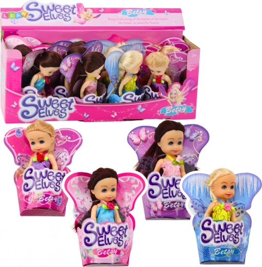 Mini lėlė Elf Betsy 11,5 cm Įvairūs variantai