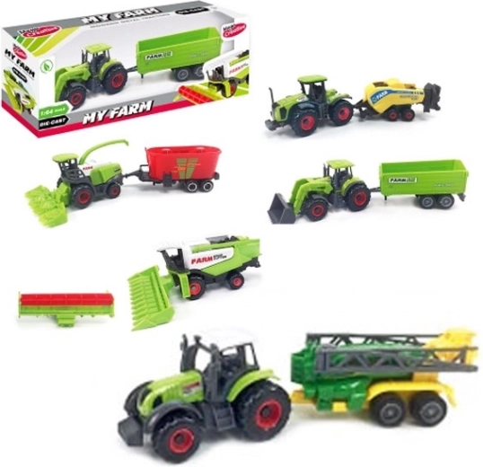 Tractor My Farm 1:64 die-cast and plastic model