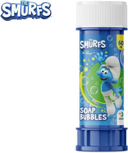 Smurfų burbulų pūtiklis 60 ml