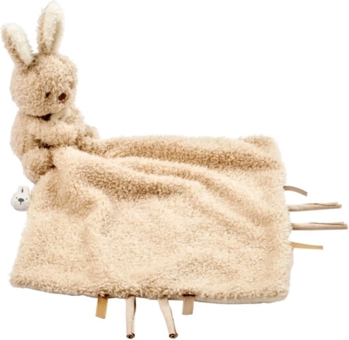 Nattou plush comforter Teddy bunny 27 × 27 cm
