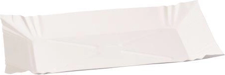 Popieriniai vienkartiniai padėklai 13,5 × 20 cm (100 vnt.)