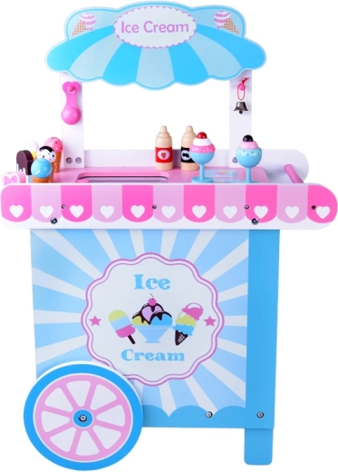 Mobilus kioskas su erdviu prekystaliu