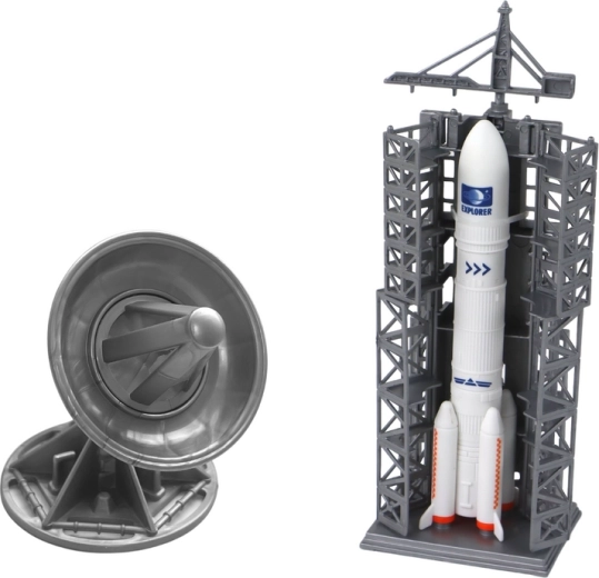 Realistiška raketa su paleidimo baze