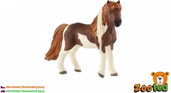 Shetland Pony Plastic Figurine