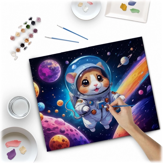 Easy paint by numbers