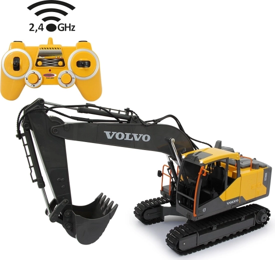 Jamara RC vikšrinis ekskavatorius Volvo EC160E 2,4 GHz 1:16 – 1 vnt.