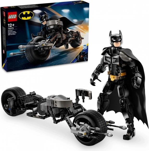 LEGO® DC Batman™ 76273 Konstruojama figūrėlė: Batman™ ir Bat-Pod motociklas