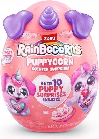 ZURU Rainbocorns Puppycorn Surprise – plush puppy in a surprise egg