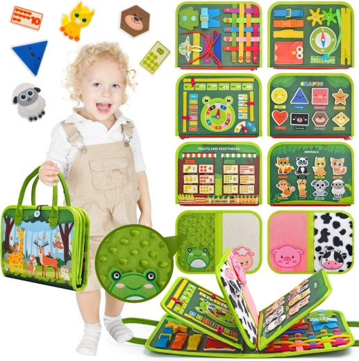 2Kids Toys sensory busy book animals