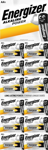 Energizer šarminės AA baterijos PowerSeal 12 vnt.